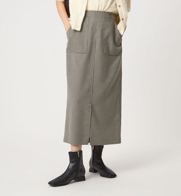 UNITED ARROWS green label relaxing「［size SHORTあり］キチントボトムス Iライン スリム タイト スカート」|タイト|その他1