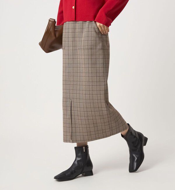 UNITED ARROWS green label relaxing「［size SHORTあり］キチントボトムス Iライン スリム タイト スカート」|タイト|その他2