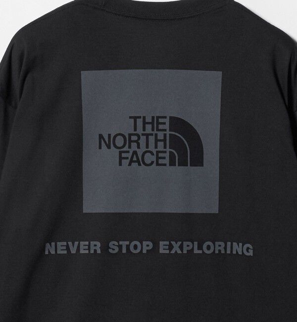 UNITED ARROWS green label relaxing「＜THE NORTH FACE＞バック スクエアロゴ ロングスリーブ 長袖 Tシャツ」|Tシャツ・カットソー|