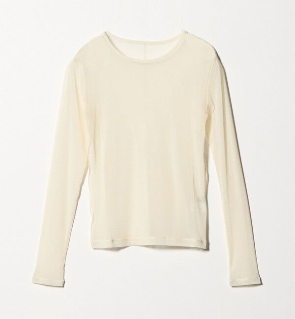 UNITED ARROWS green label relaxing「チュール クルーネック プルオーバー」|Tシャツ・カットソー|