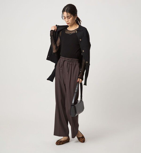 UNITED ARROWS green label relaxing「チュール クルーネック プルオーバー」|Tシャツ・カットソー|