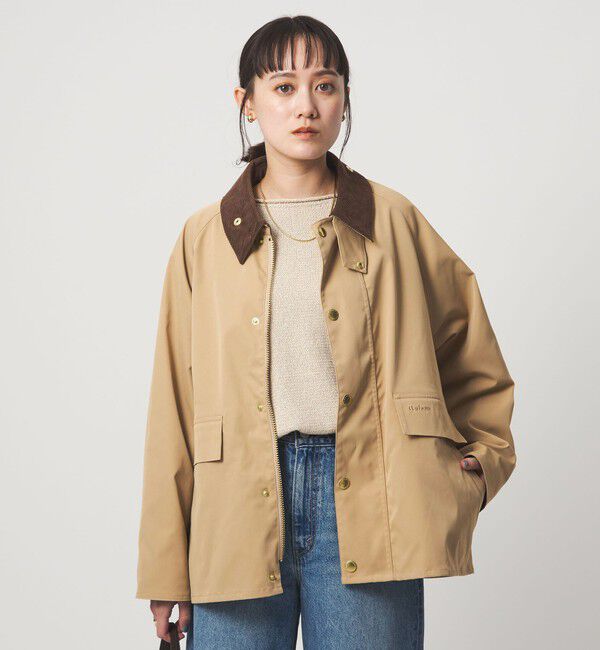 UNITED ARROWS green label relaxing「【別注】＜Barbour＞BORROWDALE ショート ブルゾン」|ブルゾン・スタジャン|