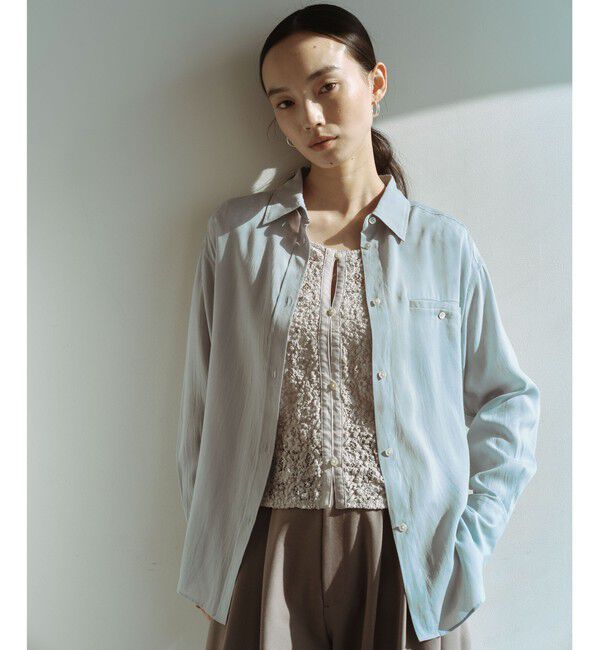 UNITED ARROWS green label relaxing「＜SEASONAL COLLECTION＞2WAY  レース カーディガン」|カーディガン|LT.GRAY