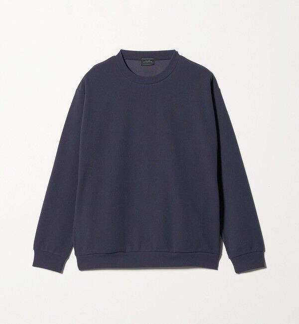UNITED ARROWS green label relaxing「アムンゼン ツイル クルーネック ロングスリーブ カットソー -UVカット・吸水速乾・抗菌-」|Tシャツ・カットソー|NAVY