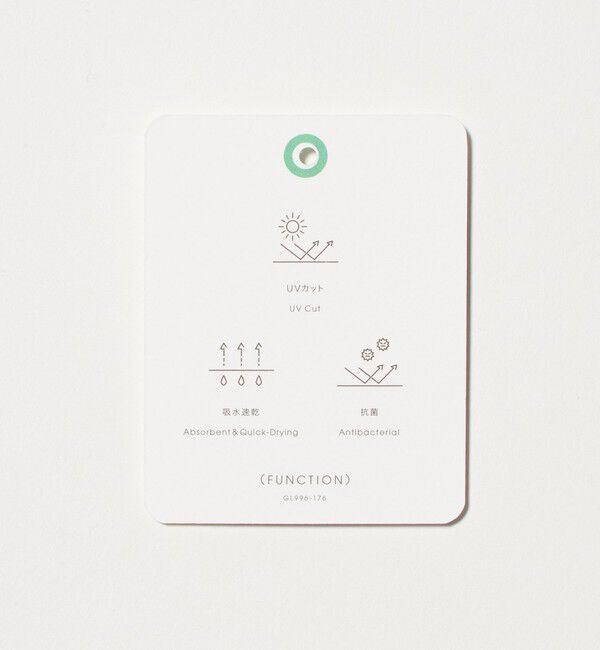 UNITED ARROWS green label relaxing「アムンゼン ツイル クルーネック ロングスリーブ カットソー -UVカット・吸水速乾・抗菌-」|Tシャツ・カットソー|