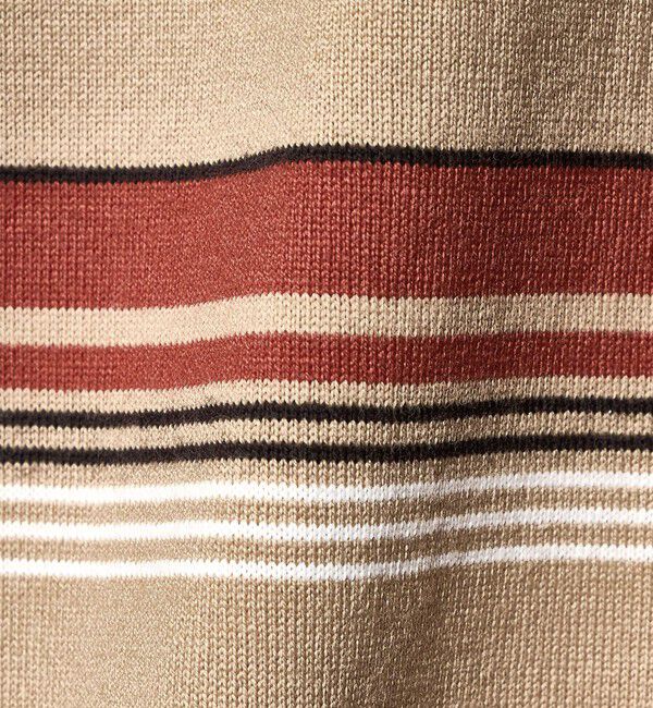 California General Store「＜CGS.＞オーガニックコットン ボーダー ロングスリーブ Tシャツ」|Tシャツ・カットソー|