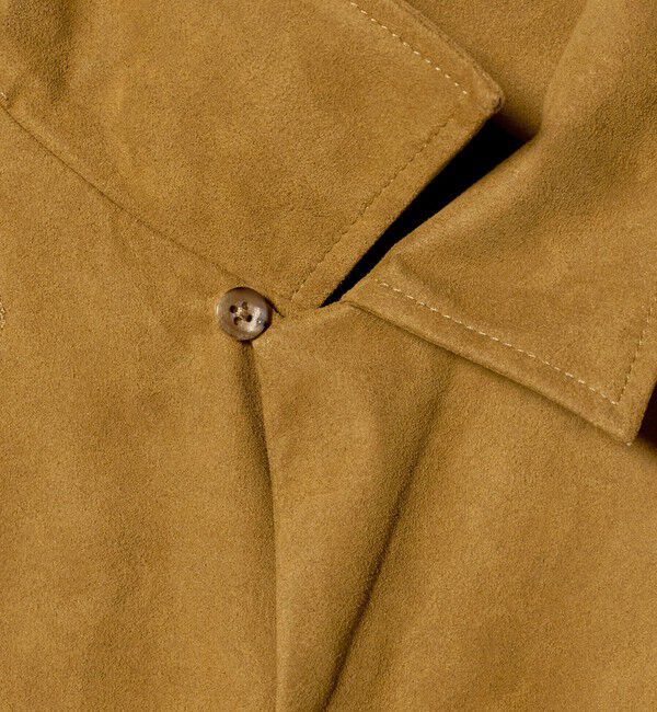 California General Store「＜CGS.＞スウェード ライク オープンカラー シャツ」|シャツ・ブラウス|