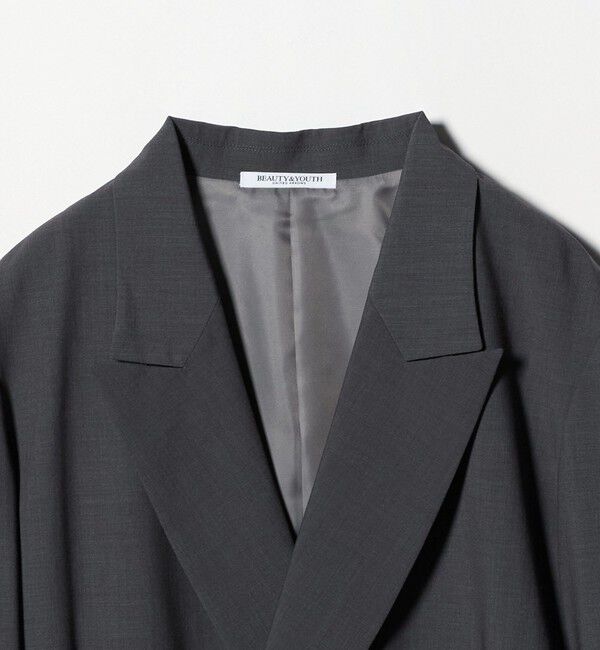 BEAUTY&YOUTH UNITED ARROWS「バックレースアップ ダブルジャケット」|テーラードジャケット|