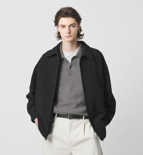 BEAUTY&YOUTH UNITED ARROWS「エアロフリース アウター シャツ」|その他|BLACK