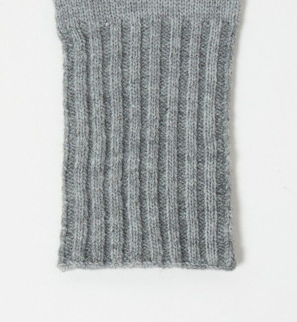 BEAUTY&YOUTH UNITED ARROWS「スパンコール リブ フィンガーレス グローブ」|手袋|