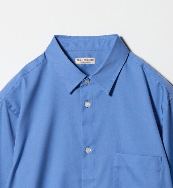 BEAUTY&YOUTH UNITED ARROWS「クリア オックスフォード レギュラー シャツ SLIM型 抗菌防臭機能付き」|シャツ・ブラウス|