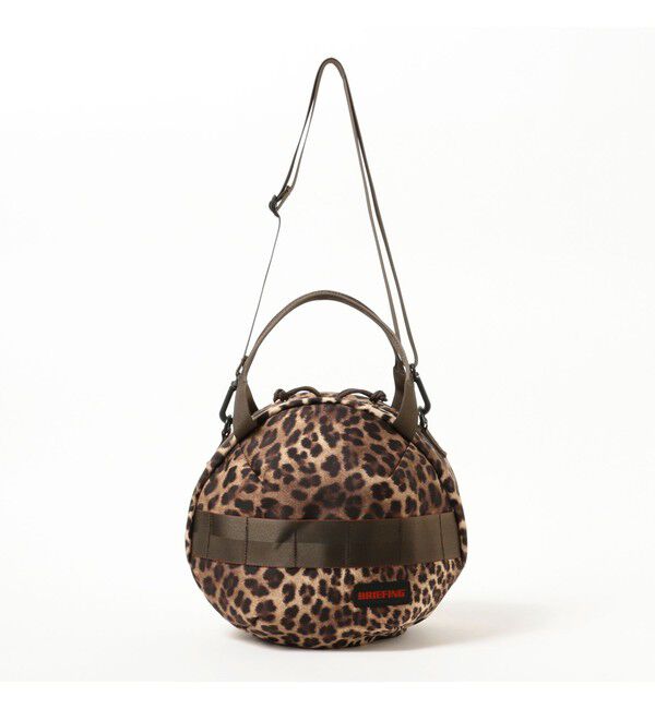 BEAMSBOY「【別注】BRIEFING / ヘルメット バッグ レオパード」|その他|