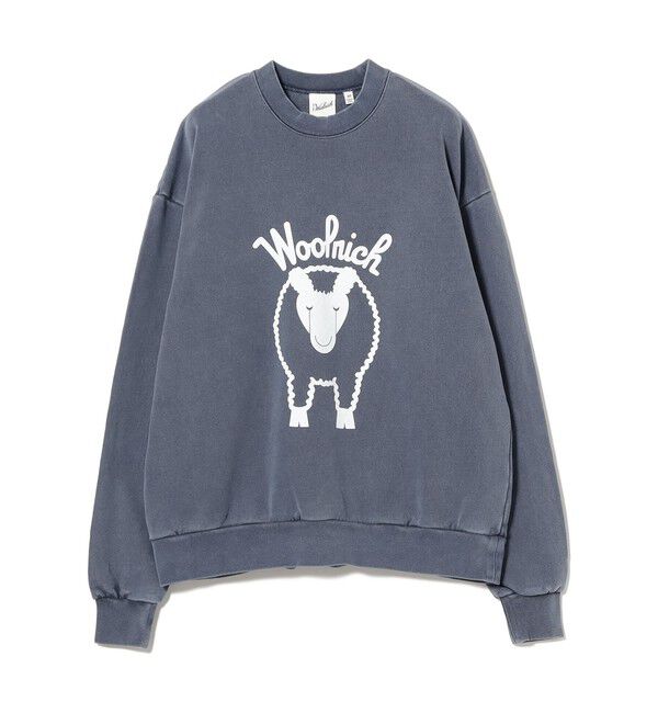 BEAMSBOY「WOOLRICH / SHEEP SWAEAT SHIRT」|スウェット・ジャージ|NAVY