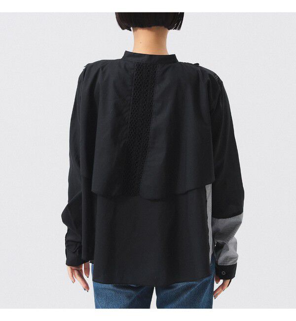 BEAMSBOY「【別注】TORI-TO / レイヤード シャツ」|シャツ・ブラウス|