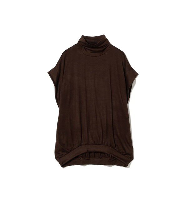 Demi-Luxe BEAMS 「【別注】COG THE BIGSMOKE / KENNA ハイネック フレンチスリーブ トップス」|Tシャツ・カットソー|