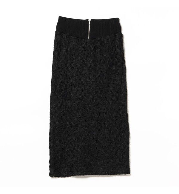 Ray BEAMS 「RBS / ウエスト リブ 起毛 レース スカート」|スカート|