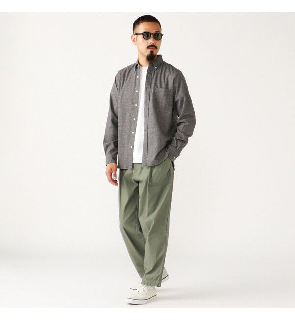 BEAMS PLUS「B.D. Flannel Solid」|シャツ・ブラウス|