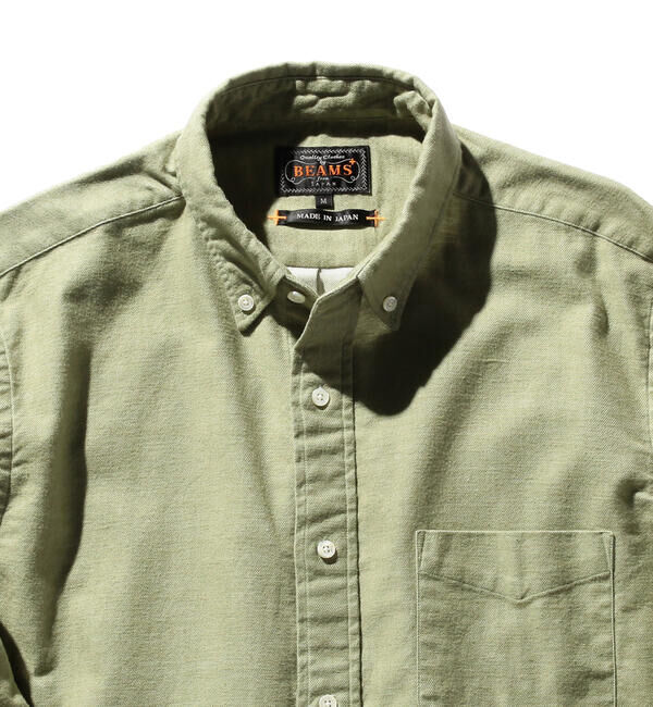 BEAMS PLUS「B.D. Flannel Solid」|シャツ・ブラウス|