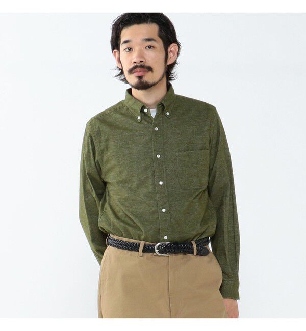 BEAMS PLUS「B.D. Flannel Solid」|シャツ・ブラウス|