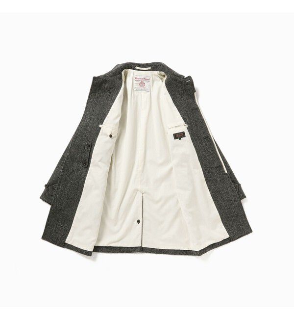 BEAMS PLUS「BEAMS PLUS / ハリスツイード バルカラー コート」|その他|