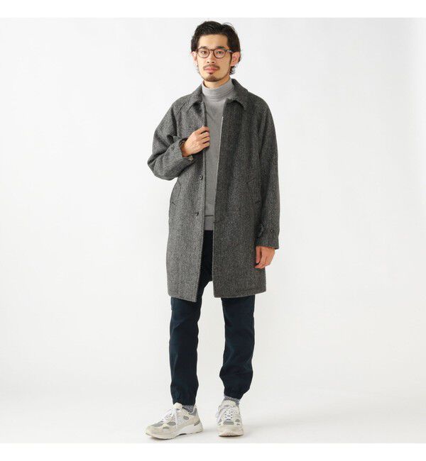 BEAMS PLUS「BEAMS PLUS / ハリスツイード バルカラー コート」|その他|