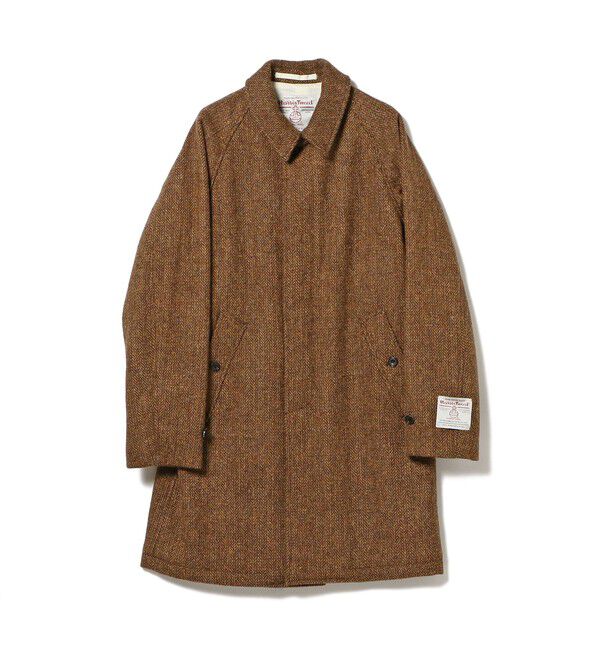 BEAMS PLUS「BEAMS PLUS / ハリスツイード バルカラー コート」|その他|