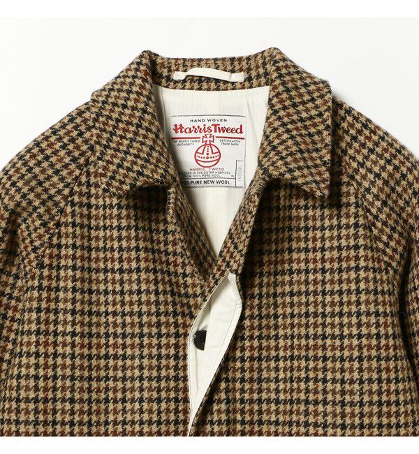 BEAMS PLUS「BEAMS PLUS / ハリスツイード バルカラー コート」|その他|