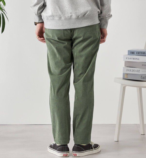 SHIPS any「SHIPS any: ストレッチ コーデュロイ テーパード イージー パンツ 24FW◇」|チノ|