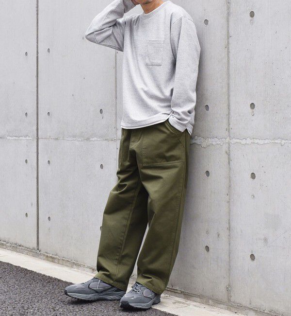 SHIPS any「SHIPS any: パールワッフル フェイクレイヤード Tシャツ (ロンT)◇」|Tシャツ・カットソー|