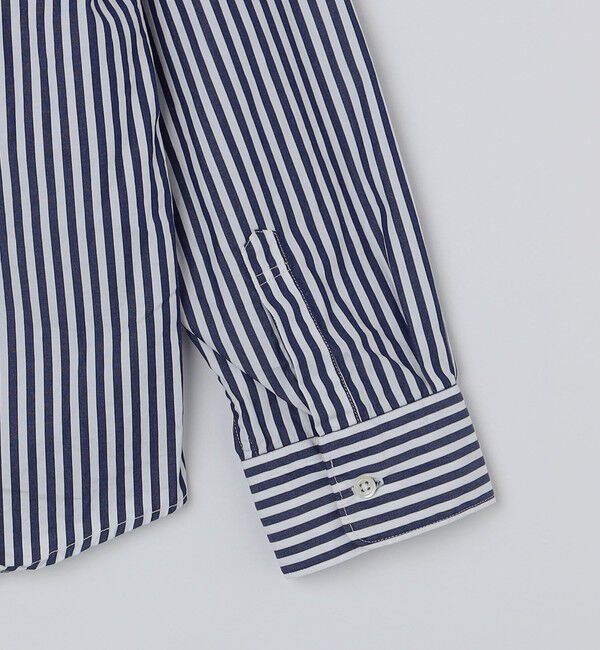 SHIPS「SHIPS: レギュラーカラー ベーシック ロングスリーブ シャツ 〈ストライプ/ギンガムチェック〉」|シャツ・ブラウス|