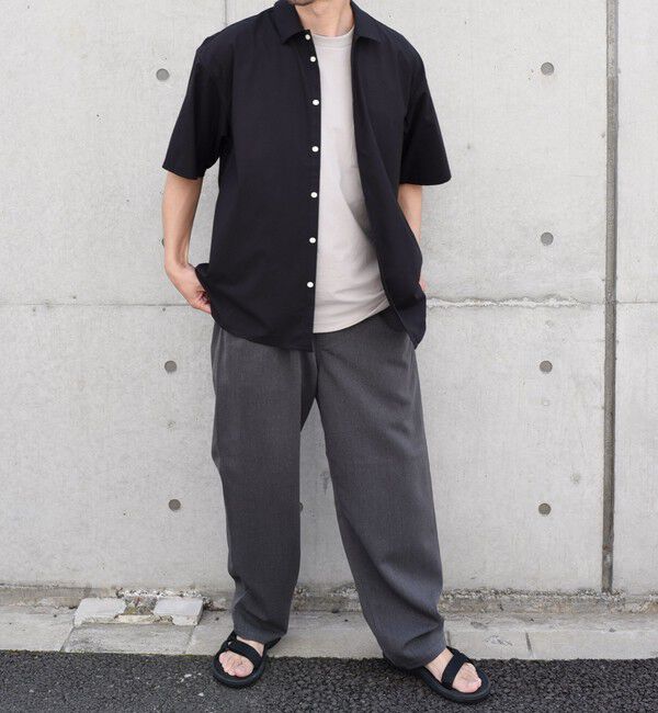 SHIPS any「SHIPS any: バンブー レーヨン ルーズ ハーフスリーブ シャツ ［BRIOS］◇」|シャツ・ブラウス|