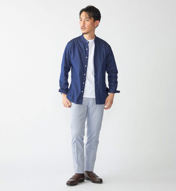 SHIPS「SHIPS: ALBINI クルーネック 無地 Tシャツ」|Tシャツ・カットソー|