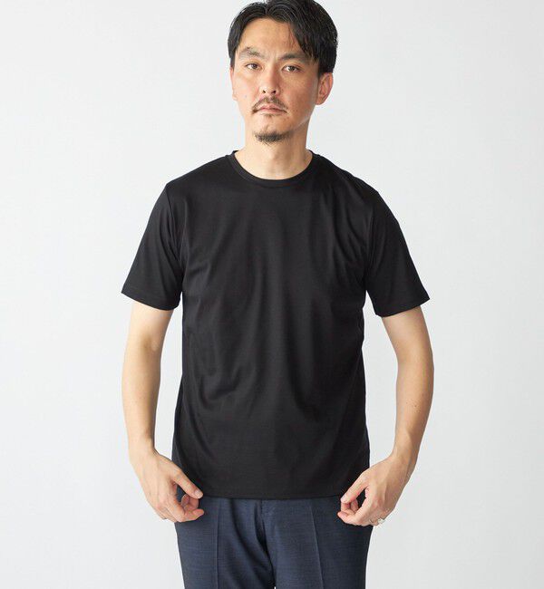 SHIPS「SHIPS: ALBINI クルーネック 無地 Tシャツ」|Tシャツ・カットソー|