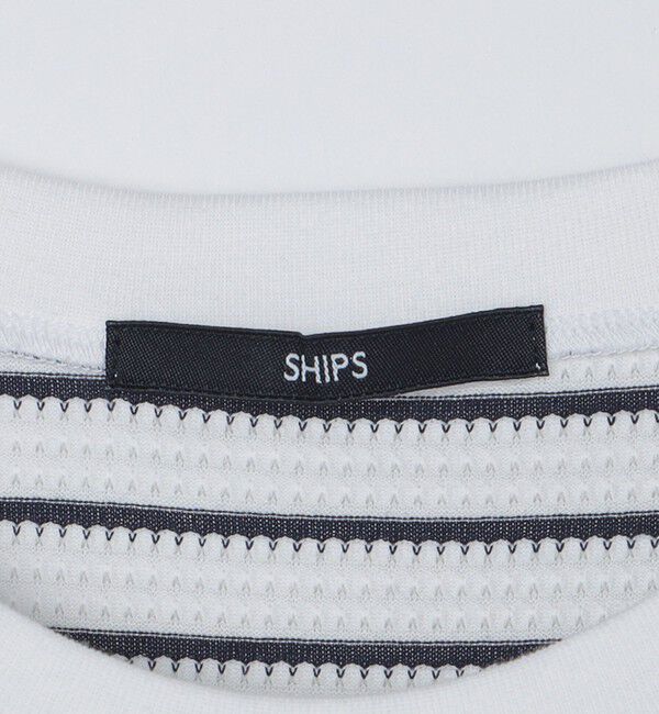 SHIPS「SHIPS: タック ボーダー Tシャツ」|Tシャツ・カットソー|