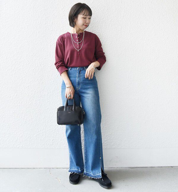 SHIPS for women「〈洗濯機可能〉シアー 裏毛 2WAY プルオーバー」|Tシャツ・カットソー|