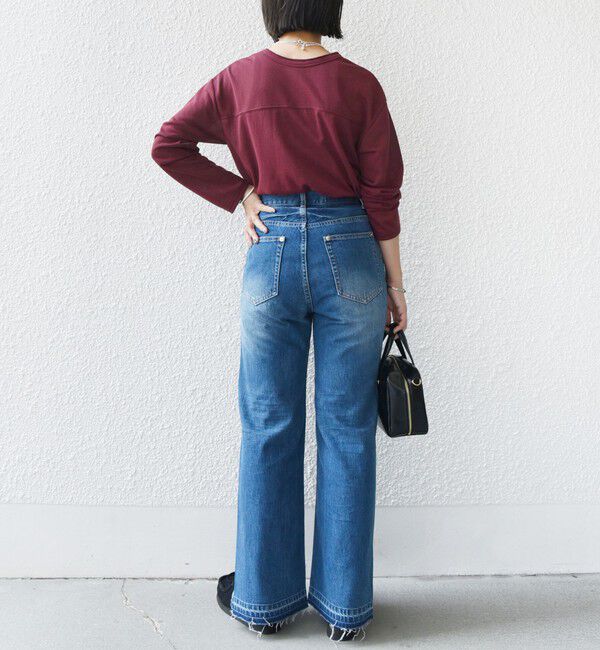 SHIPS for women「〈洗濯機可能〉シアー 裏毛 2WAY プルオーバー」|Tシャツ・カットソー|