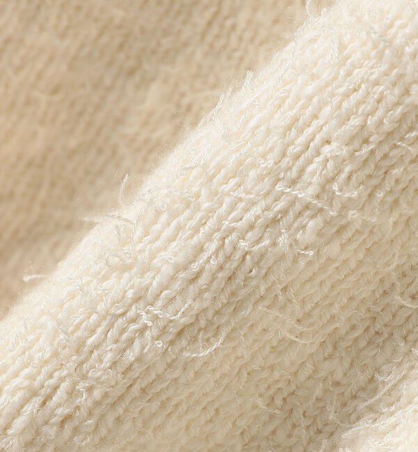 SHIPS for women「〈手洗い可能〉ミックス ツイード ショート ジャケット」|カーディガン|