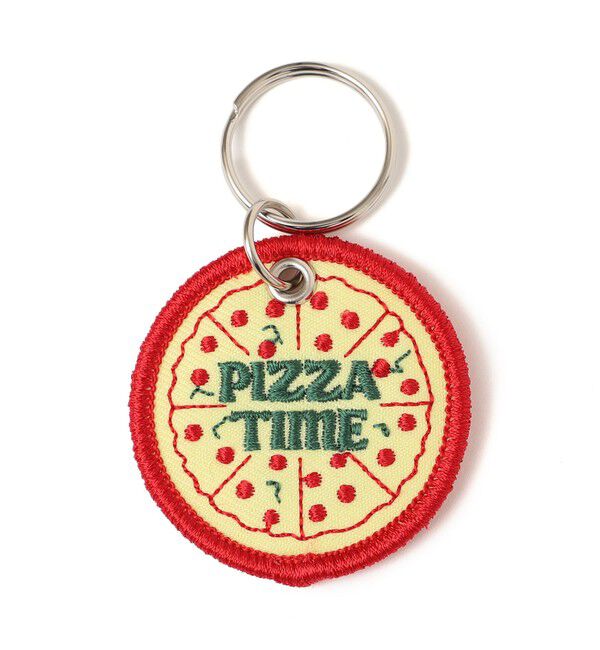 SHIPS any「HIGHTIDE: 刺しゅう ステッチ ワーク キーホルダー」|チャーム・キーホルダー|レッド