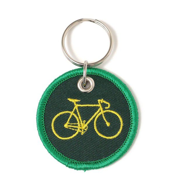 SHIPS any「HIGHTIDE: 刺しゅう ステッチ ワーク キーホルダー」|チャーム・キーホルダー|イエロー