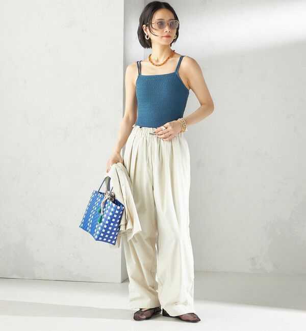 SHIPS for women「maroba:＜手洗い可能＞ドロスト ラッシュ パンツ」|その他|