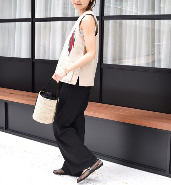 SHIPS for women「【SHIPS別注】UHURU:ジャカード  ベスト」|ベスト・ジレ|
