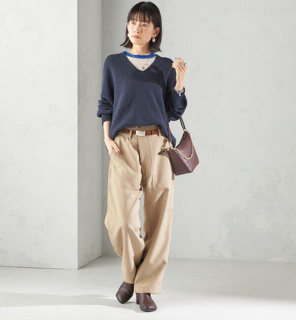 SHIPS for women「LEFIJE: スクエア バックル ベルト」|ベルト|