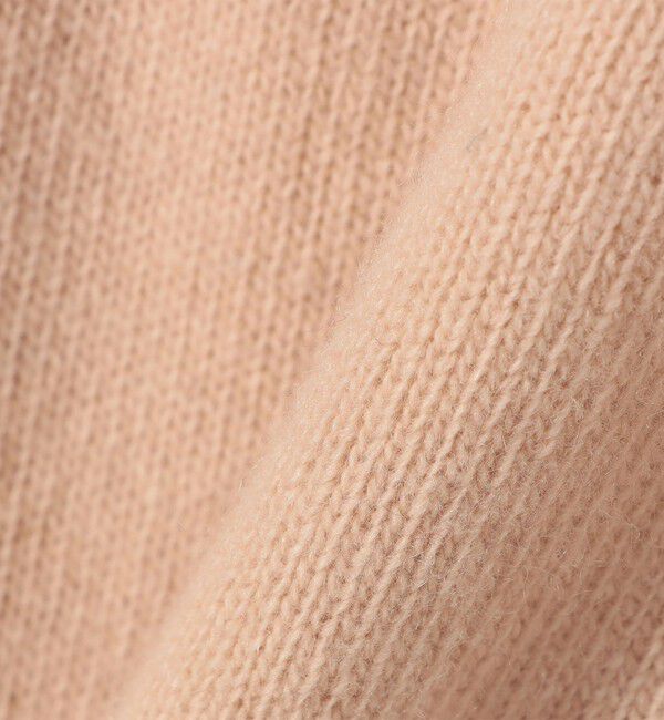 quaranciel「quaranciel:〈手洗い可能〉AQUA カシミヤ ミックス ボートネック ロングリブ パフ ニット」|ニット・セーター|