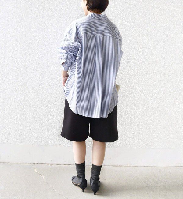 SHIPS for women「〈洗濯機可能〉ドロスト タック ハーフ パンツ」|その他|