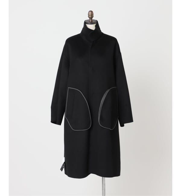 OUTDOOR PRODUCTS Usual Things「ダブルフェイスステンカラーコート」|ステンカラーコート|