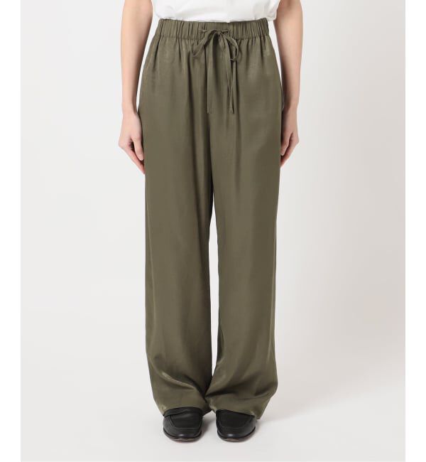 OUTDOOR PRODUCTS Usual Things「≪予約≫ヴィンテージサテンタンブラーイージーパンツ」|スラックス|