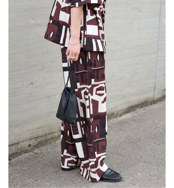 OUTDOOR PRODUCTS Usual Things「≪予約≫RAGモチーフリラックスパンツ」|スラックス|