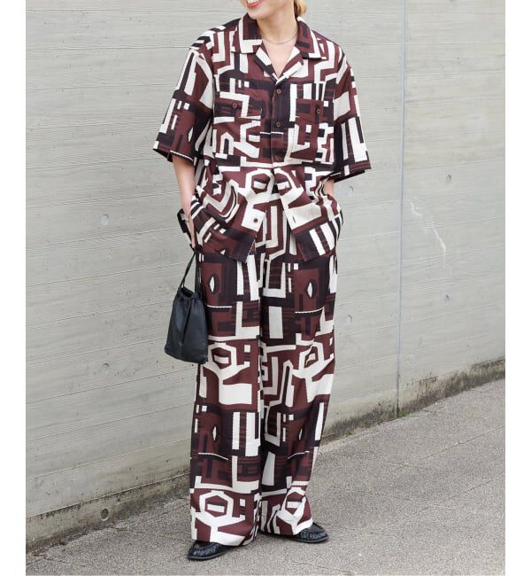 OUTDOOR PRODUCTS Usual Things「≪予約≫RAGモチーフリラックスパンツ」|スラックス|