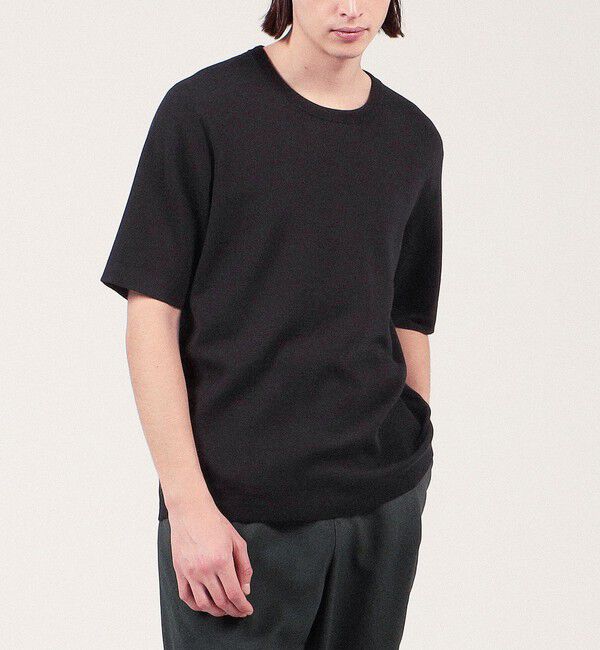 TOMORROWLAND MENS「TOMORROWLAND TRICOT シーアイランドコットン クルーネックプルオーバー」|ニット・セーター|