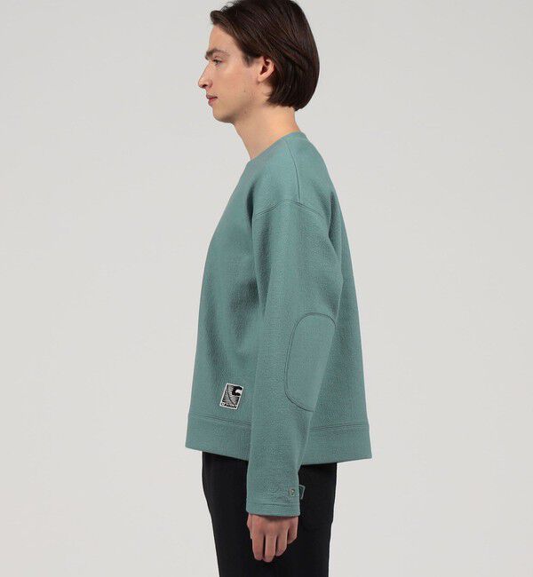 CABaN「CABaN ウールコットンダブルフェイス クルーネックプルオーバー」|スウェット・ジャージ|